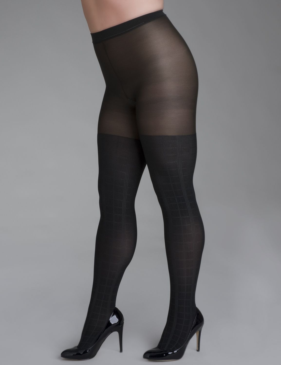 Plaid pattern tights::Accessories~~hosiery & leggings