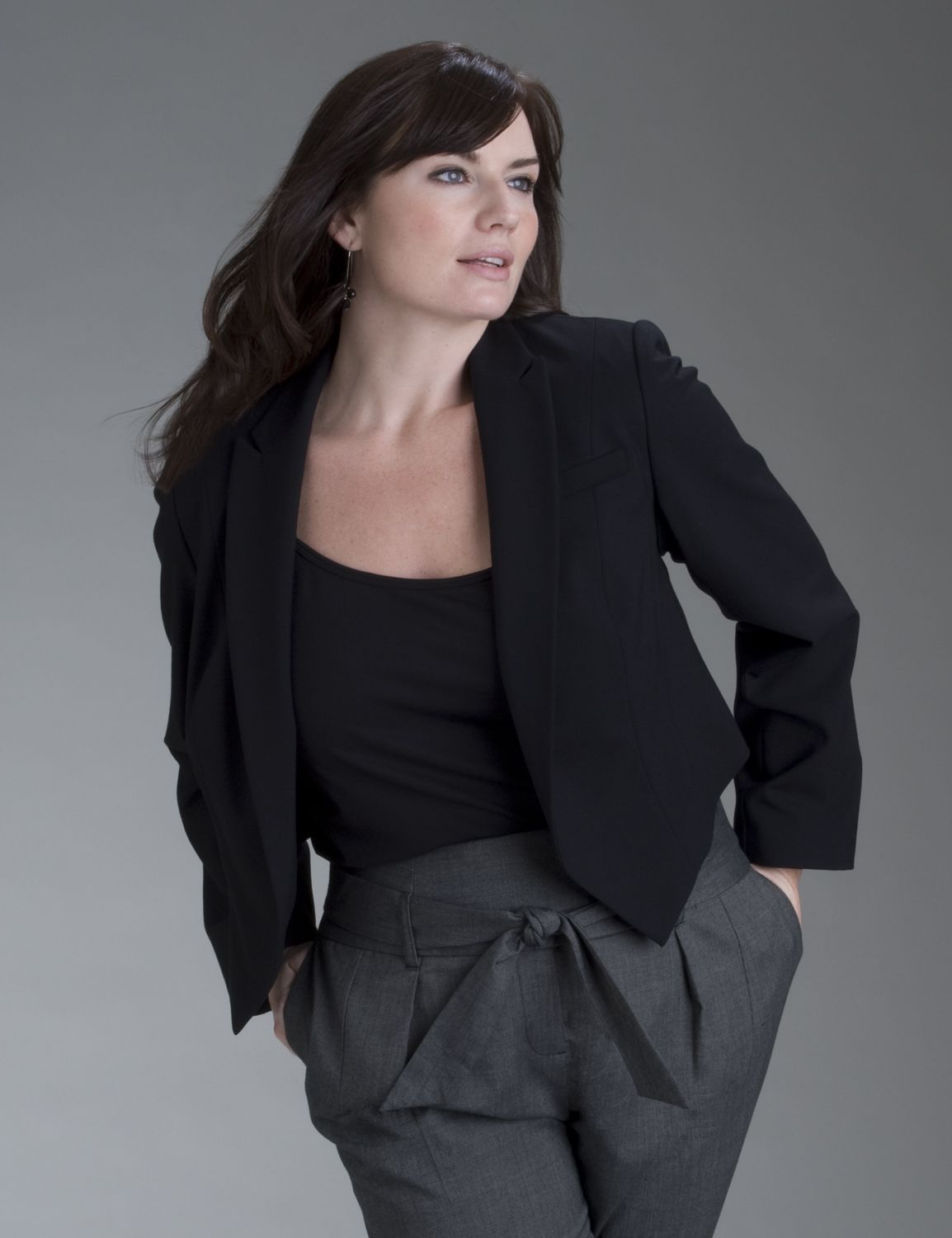 Cropped blazer