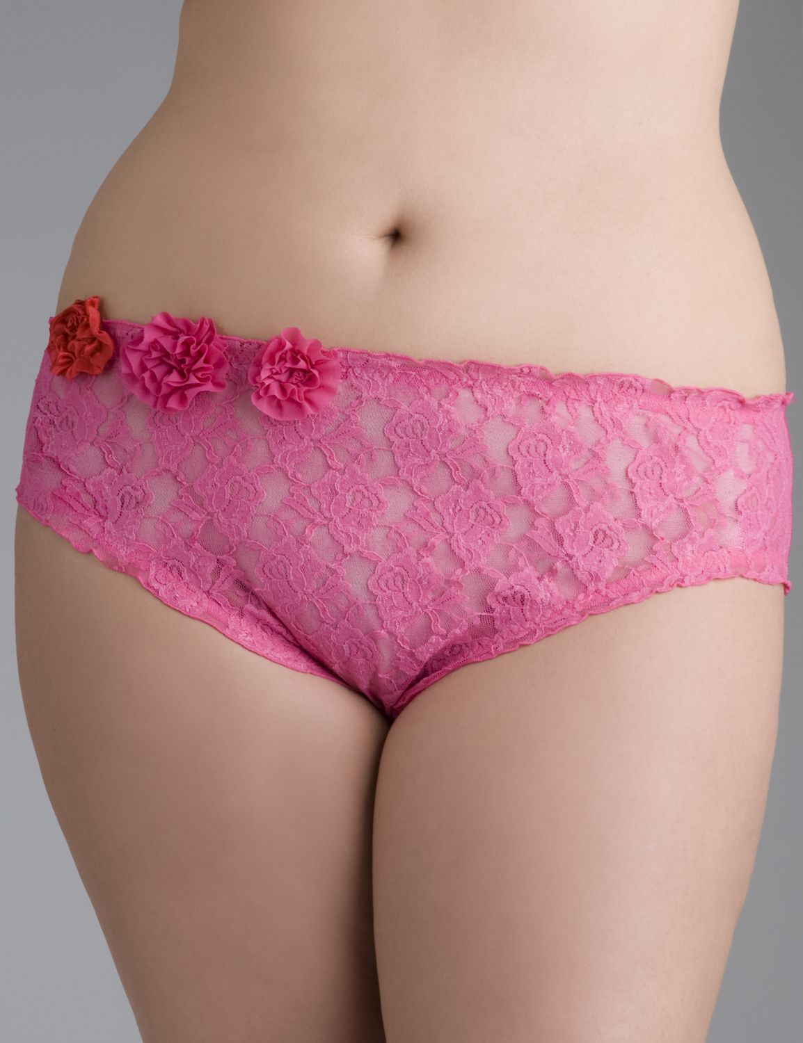 Lane Bryant Lace applique hipster