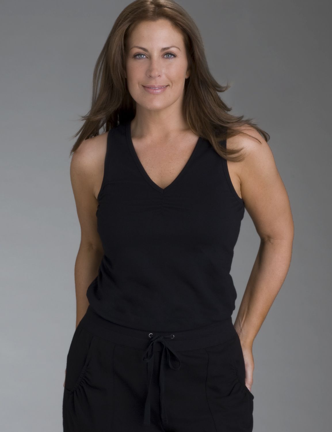 Activewear knit tank