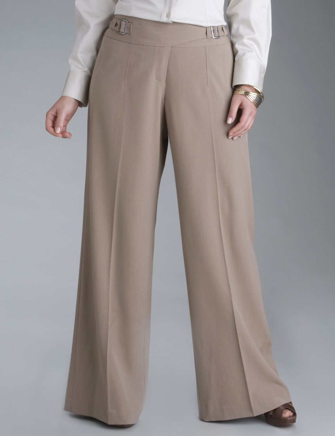 Plus Size Clothing, Plus Size Womens Clothing Buckle close dress pant plus size jeans slacks pants
