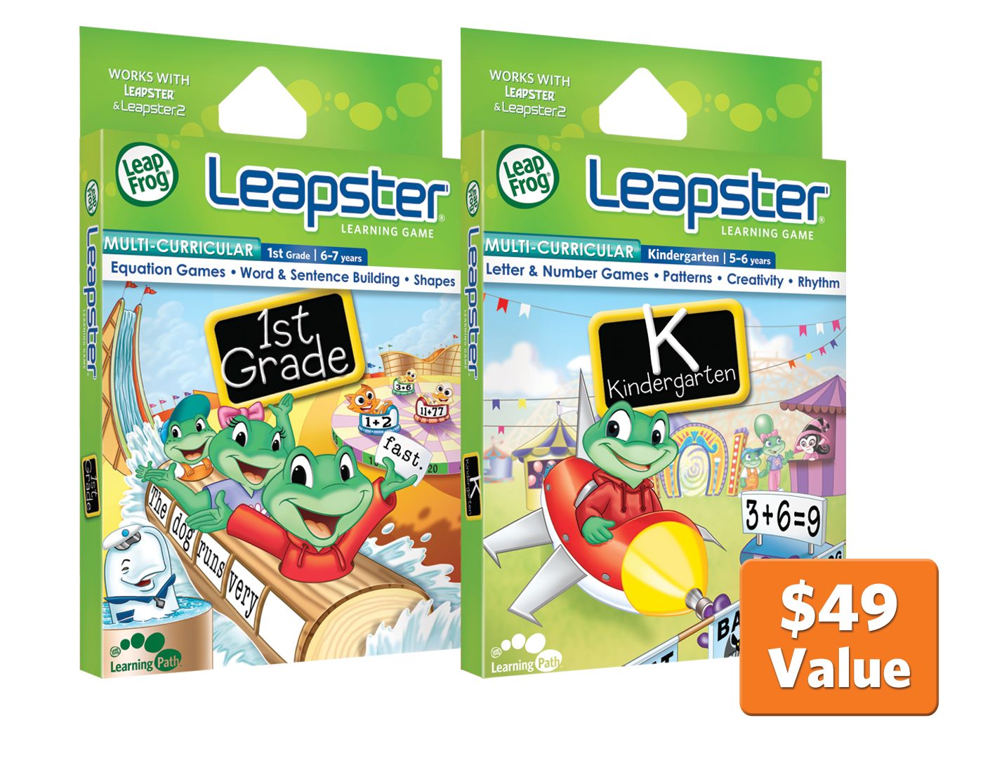 Leapster® Ready for School Game Bundle