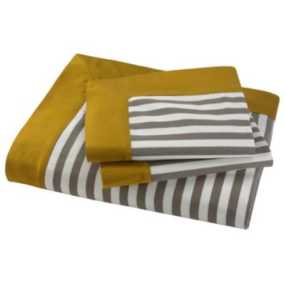 Draper Stripe Duvet Set by DwellStudio