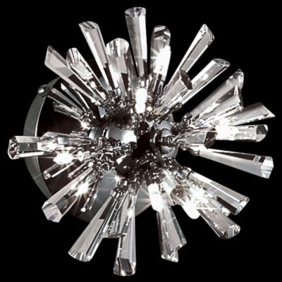 Lenka 6-Light Crystal Flushmount by Eurofase