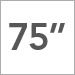 75 in