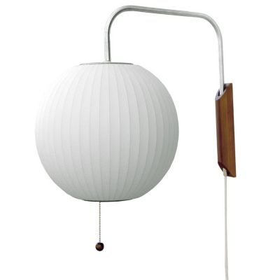 Ball Bubble Wall Sconce by George Nelson