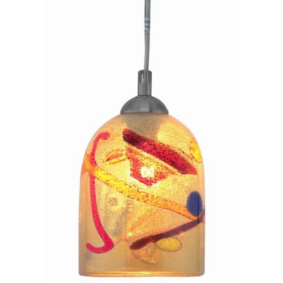 Fantasia Belle Kandinsky Gold Pendant by Oggetti Luce