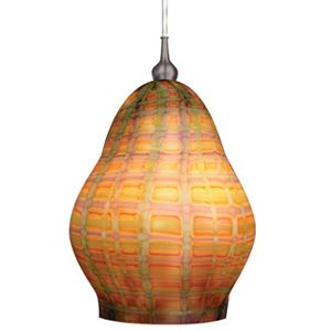 Purple Striped Jellyfish Pendant by Stonegate Design