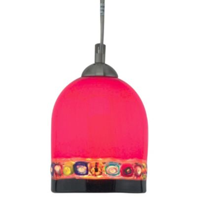 Fantasia Belle Greca Red Pendant by Oggetti Luce