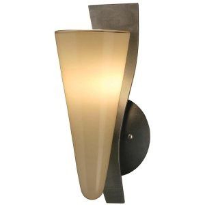 Milan Sconce w/Scroll Mounting by Bacchus Glass