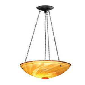 Roman 18 in. Bowl Suspension by Bacchus Glass
