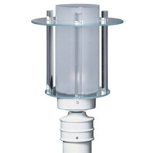 3355 Series Outdoor Lamp Post-Mount by Besa Lighting