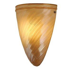 Roman Tall Wall Sconce by Bacchus Glass