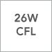 26W Compact Fluorescent
