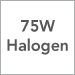 75W Halogen