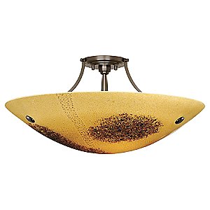 Veneto Grande Semi Flushmount by LBL Lighting