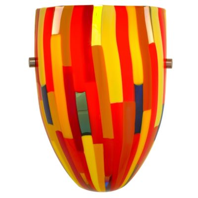 Harlequin Belle Flush Sconce by Oggetti Luce