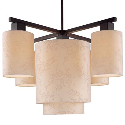 Kimono Chandelier by George Kovacs