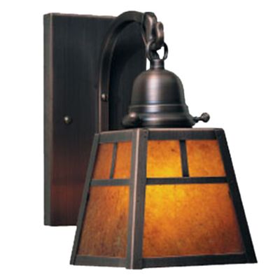 A-Line Outdoor Wall Sconce with T- Bar by Arroyo Craftsman