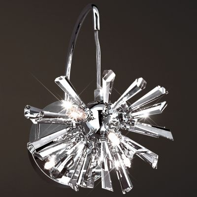 Lenka 6 Light Crystal Sconce by EuroFase