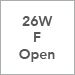 26W Fluorescent Open