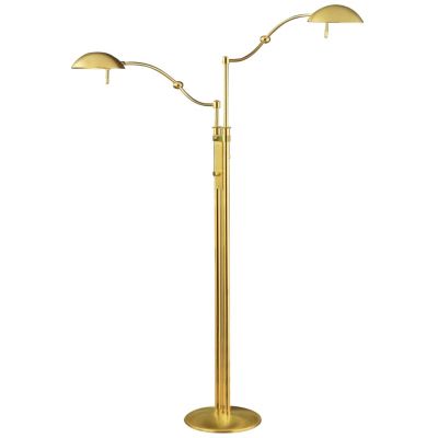 Double Swing Floor Lamp No. 6451/2 by Holtkoetter