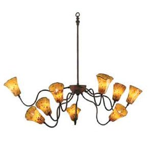 Frenzi Chandelier by Bacchus Glass