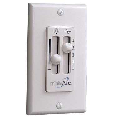 Wall Mount Wired Fan & Light Control WC106 by Minka Aire