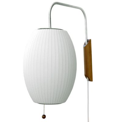 Cigar Bubble Wall Sconce by George Nelson