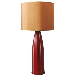 Large Striped Val Table Lamp by Babette Holland