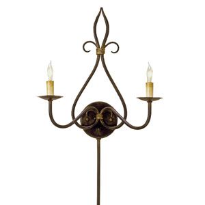 Icon 2 Light Wall Sconce by Currey and Company