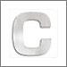 Letter 'C'