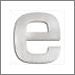 Letter 'E'