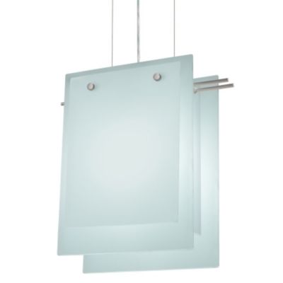 Suspended Glass A Pendant by Sonneman