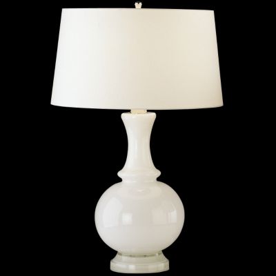 Harriet Glass Table Lamp by Robert Abbey