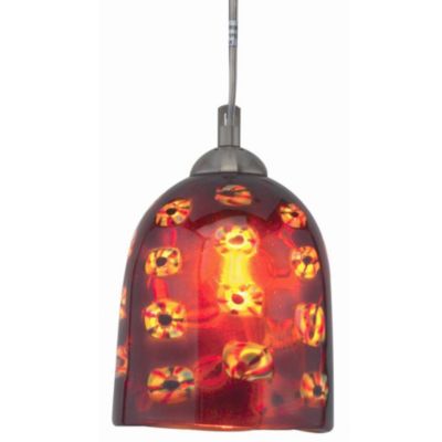 Fantasia Belle Amber Murrina Pendant by Oggetti Luce