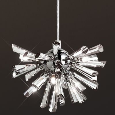 Lenka 6-Light Crystal Pendant by EuroFase