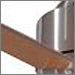 Brushed Nickel with Birdseye Maple