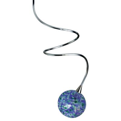 Curly Blue Moon Head by Tech Lighting