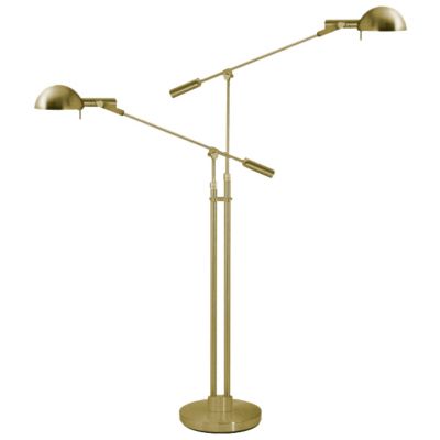 Dome Double Boom Arm Lamp by Sonneman