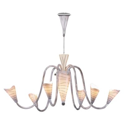 Wave Chandelier by Oggetti Luce