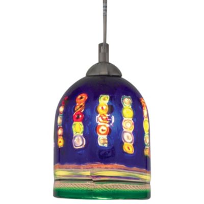 Dolphin Blue Belle Pendant by Oggetti Luce