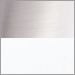 Satin Nickel with White Inside