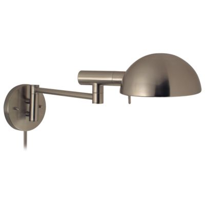 Dome Single Swing Arm Wall Lamp by Sonneman