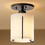 Transitional Outdoor Flushmounts
