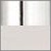 Chrome with Frosted White Glass