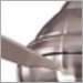 Brushed Nickel with Silver