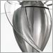 Brushed Nickel with Clear Polycarbonate