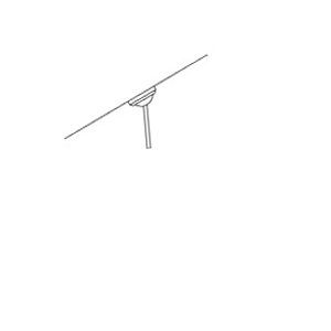 45 Degree Ceiling Adaptor by Quorum