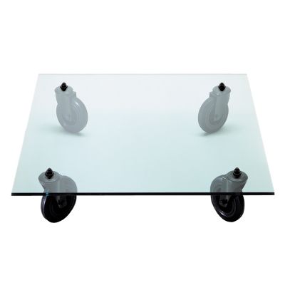 Square Tavolo con ruote Coffee Table by FontanaArte